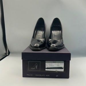 Size 41 Prada Block Heels